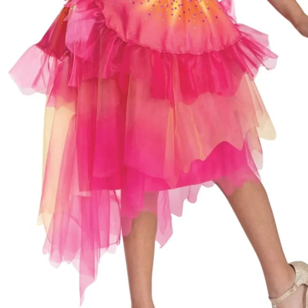 Wicked Glinda Halloween Costume 10/12 Dress Pink Upland Oz Movie Musical Girls